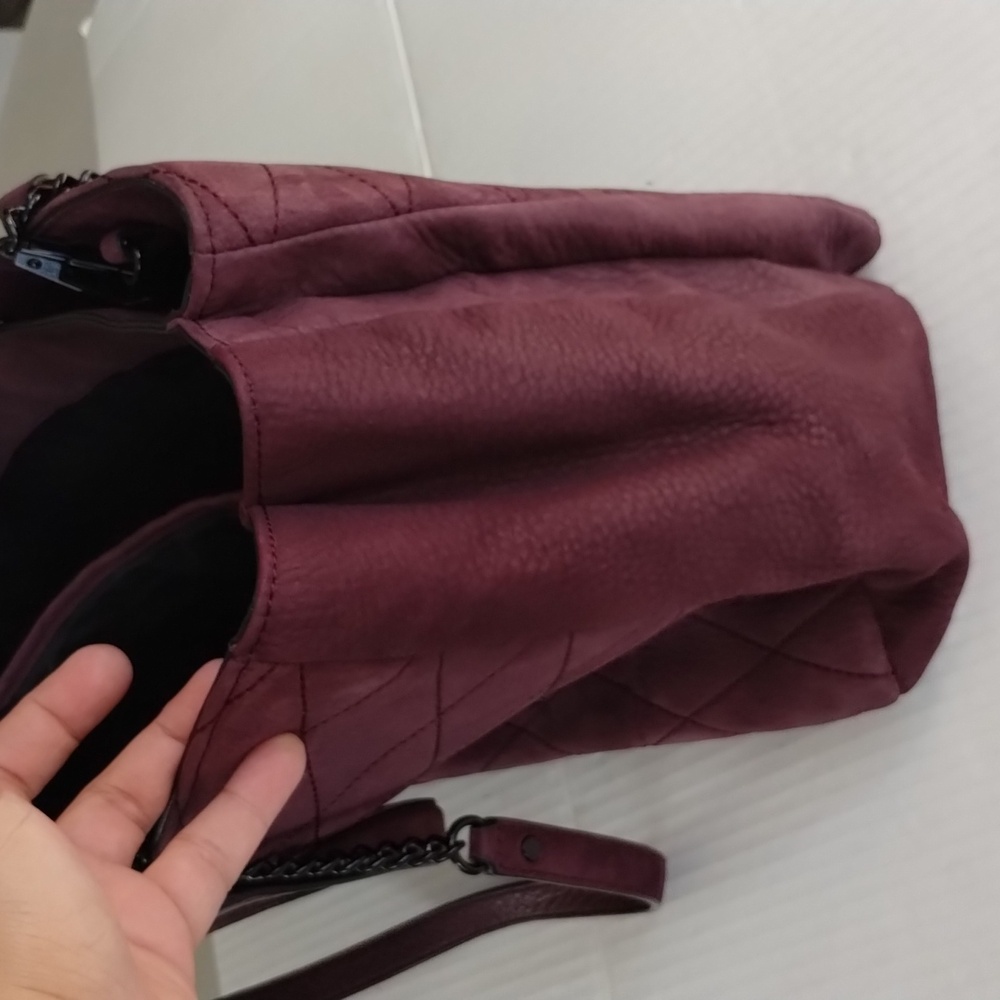 Rebecca Minkoff Burgundy Shoulder Bag - Picture 7 of 16